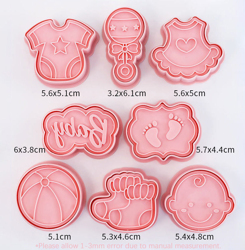Baby Shower Cookie Cutters & Embossers Baking Treasures Bake Shop