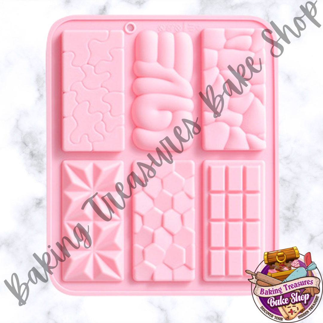 Mini Chocolate Bar Silicone Mold – Busy Bakers Supplies