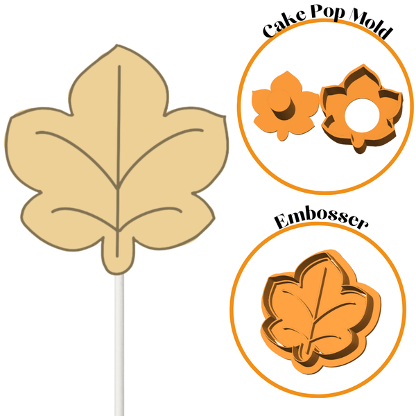 Fall Leaf Cake Pop Mold