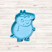 Peppa Pig N Family Cookie Cutters, cookie cutters, Fondant cutters,