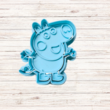 Peppa Pig N Family Cookie Cutters, cookie cutters, Fondant cutters,