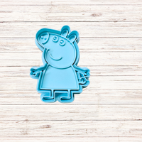 Peppa Pig N Family Cookie Cutters, cookie cutters, Fondant cutters,