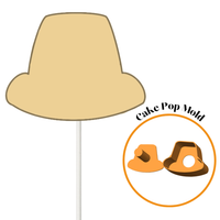 Pilgram Hat  Cake Pop Mold