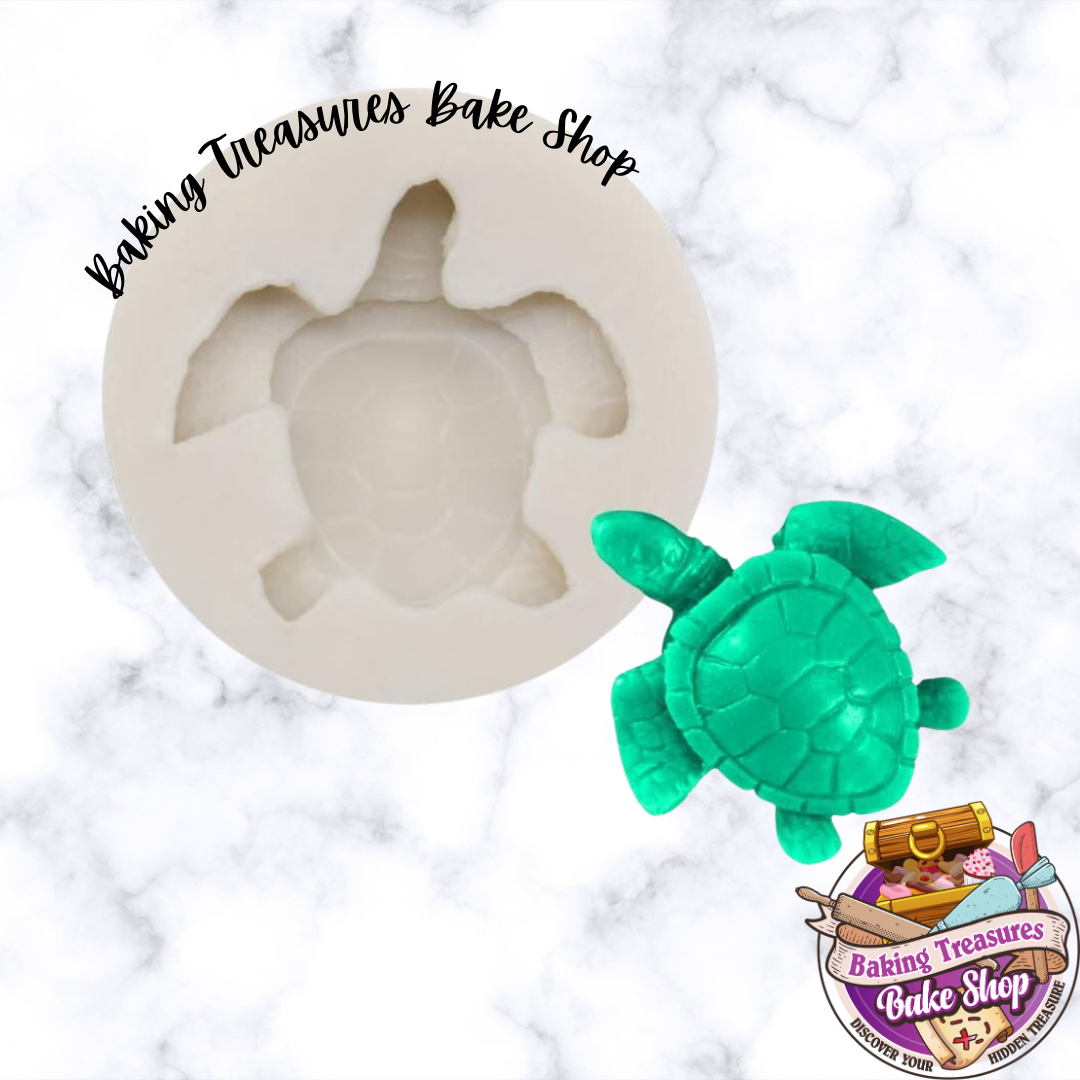 Sea Turtle Silicone Mold – Baking Treasures Bake Shop