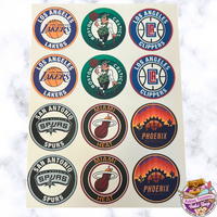 Basketball Logos NBA Edible Images