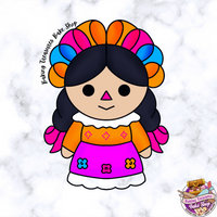 Maria Mexican Doll Cookie Cutter