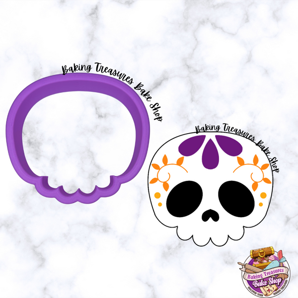 Day of the Dead Skull Cookie Cutter