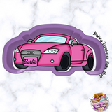 Barbie Convertible Car Cookie Cutter