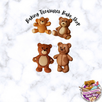 5 Little Bears Silicone Mold