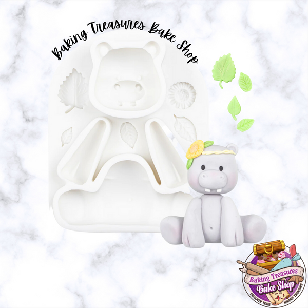 Teddy Bear Pooh Silicone Mold – Baking Treasures Bake Shop