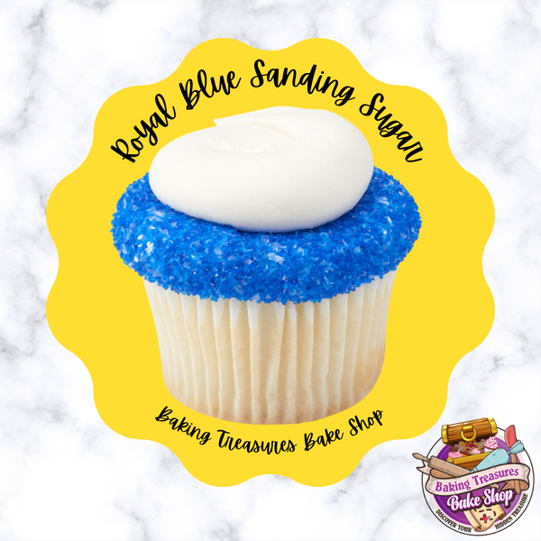 Blue Sanding Sugar 2 oz