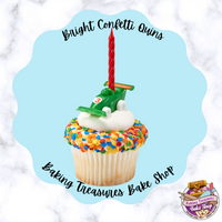 Bright Confetti Quins Sprinkles 2 oz