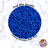 Dark Blue Sprinkles 2 oz