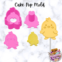 Easter Chick Shaped Cake Pop Mold