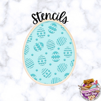 Easter Eggs Stencils