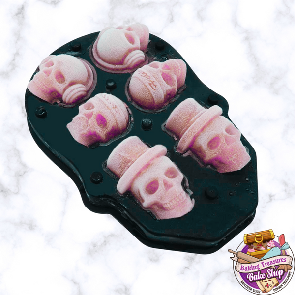 Skull Cake and Ice Silicone Molds
