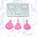 Princess Dresses Silicone mold