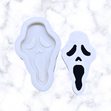 Scream Ghost Face Silicone Mold