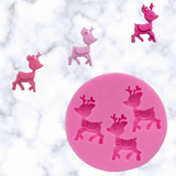 Rudolph Trio silicone mold