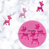 Rudolph Trio silicone mold