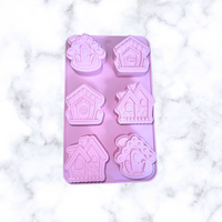Gingerbread House Cake  Christmas Village Molds Silicone
