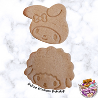 Bunny and Sheep Cookie Cutter and Embosser
