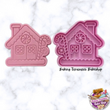 Gingerbread House Cookie Cutter & Stamp