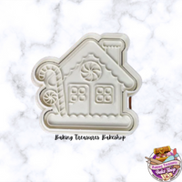 Gingerbread House Cookie Cutter & Stamp