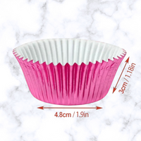 Foil Cupcake Liners & Muffin Liner  10 COLORS
