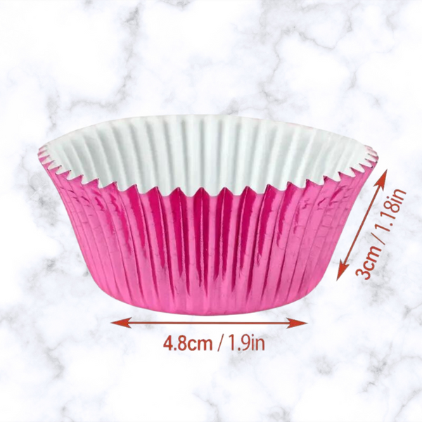 Foil Cupcake Liners & Muffin Liner  10 COLORS