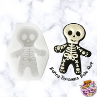Halloween Skeleton Bone Boy Silicone Mold