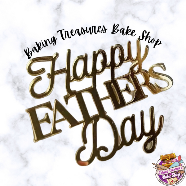 Happy Fathers Day Acrylic Topper #5