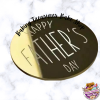 Happy Fathers Day Acrylic Topper #7