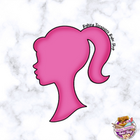 Barbie Doll Silhouette Cookie Cutter