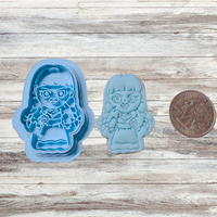 Mini Horror Characters fondant stamps