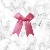 12 Ct Bubble Gum Pink Bow Satin Ribbon