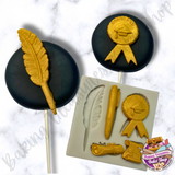 Graduation Medal And Diploma Silicone Mold