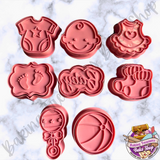 Baby Shower Cookie Cutters & Embossers