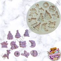 Assorted Christmas Silicone Mold