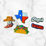 Texas  inspired Shoe charms