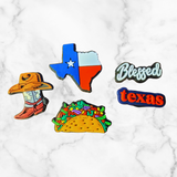 Texas  inspired Shoe charms