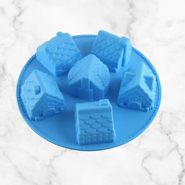 Hot Coco Village Silicone Mold