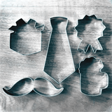 Fathers Day Cookie Cutters