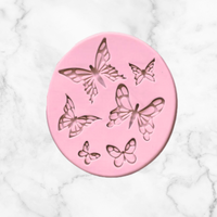 Butterfly Fondant Silicone Mold