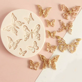 Butterfly Fondant Silicone Mold