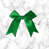 12 Ct Emerarld Bow Satin Ribbon