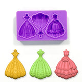 Princess Dresses Silicone mold