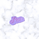 Ken Name Doll Cookie Cutter & Fondant Debosser