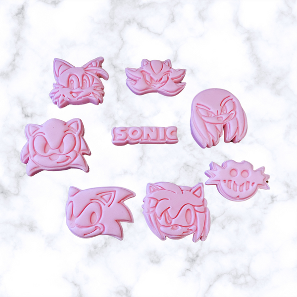 Hedgehog and friends Cookie Cutters +stamps