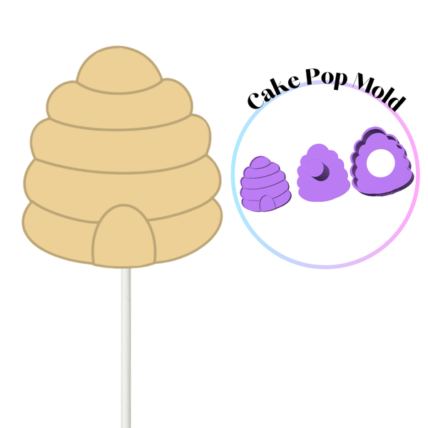 Bee Hive Cake Pop Mold & Embosser